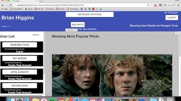 Brian Higgins CS 142 Photo app