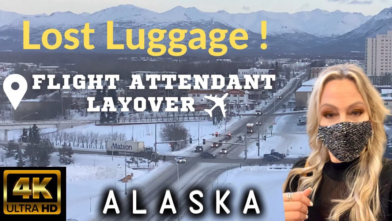 ANCHORAGE, ALASKA Layover ANC Okinawa, Japan 🇯🇵 Lost Luggage