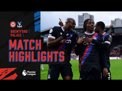 Match Highlights: Brentford 1-1 Crystal Palace
