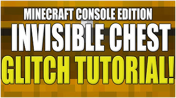 Minecraft Xbox 360 & PS3: INVISIBLE CHEST GLITCH! | TUTORIAL: TU26 UPDATE!