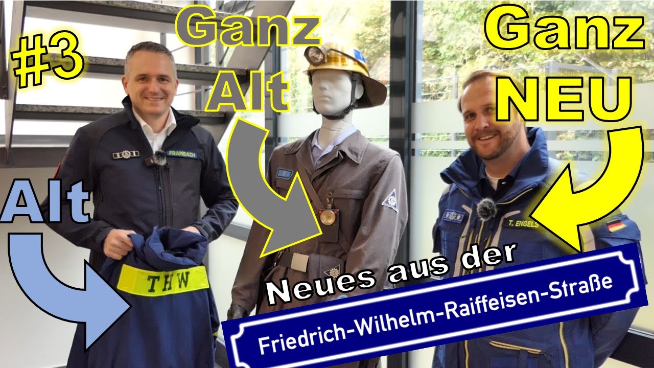 Neue Uniformen im THW + Ein ganz normaler Dienst-Tag
