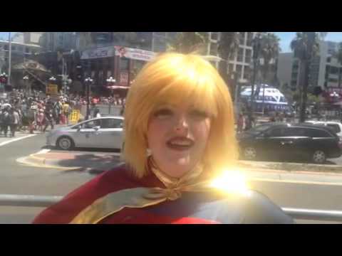 Superwoman Reviews Man Of Steel Movie At San Diego Comic Con 2014