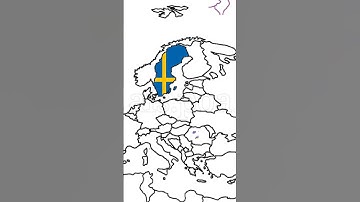 Sweden🇸🇪 map now vs then #flags #country #map #short #history #meme #historical #sweden #sverige