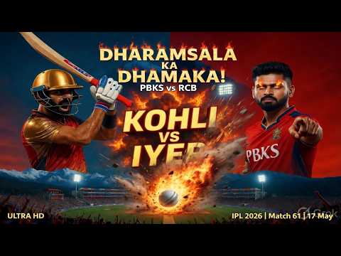 🏏PBKS vs RCB Live Match Today 🔥 Kohli vs Shreyas Iyer | IPL 2026 Full Highlights