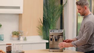 Magnifica Plus | Setting up the coffee machine for the first time