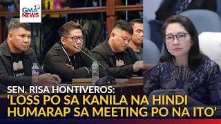 Hontiveros warns 18 ex-soldiers with subpoena and show cause orders with today's absence | GMA News screenshot 3