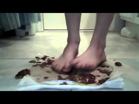 grape crushing sexy feet