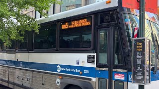 MTA: 2013 MCI D4500CT #2278 on the QM5 @W 57 St/Madison Ave (feat. @realnyr)