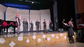 Celebrity I'll Be Home for Christmas phenomenal performance!  High School Jazz Choir winter concert! #shorts Net Worth