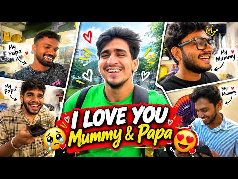 EMOTIONAL Challenge❤️|| I LOVE YOU Mummy & Papa♾️🧿