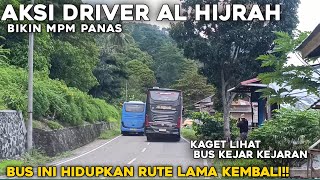 Detik Detik Driver Bus Al Hijrah Bernyali Tinggitransport Express Buka Rute Lama 