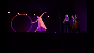 Larte Da Vinci Playgroundfestival Weimar 2019 - Turning Vitruvian Woman Cyr Wheel