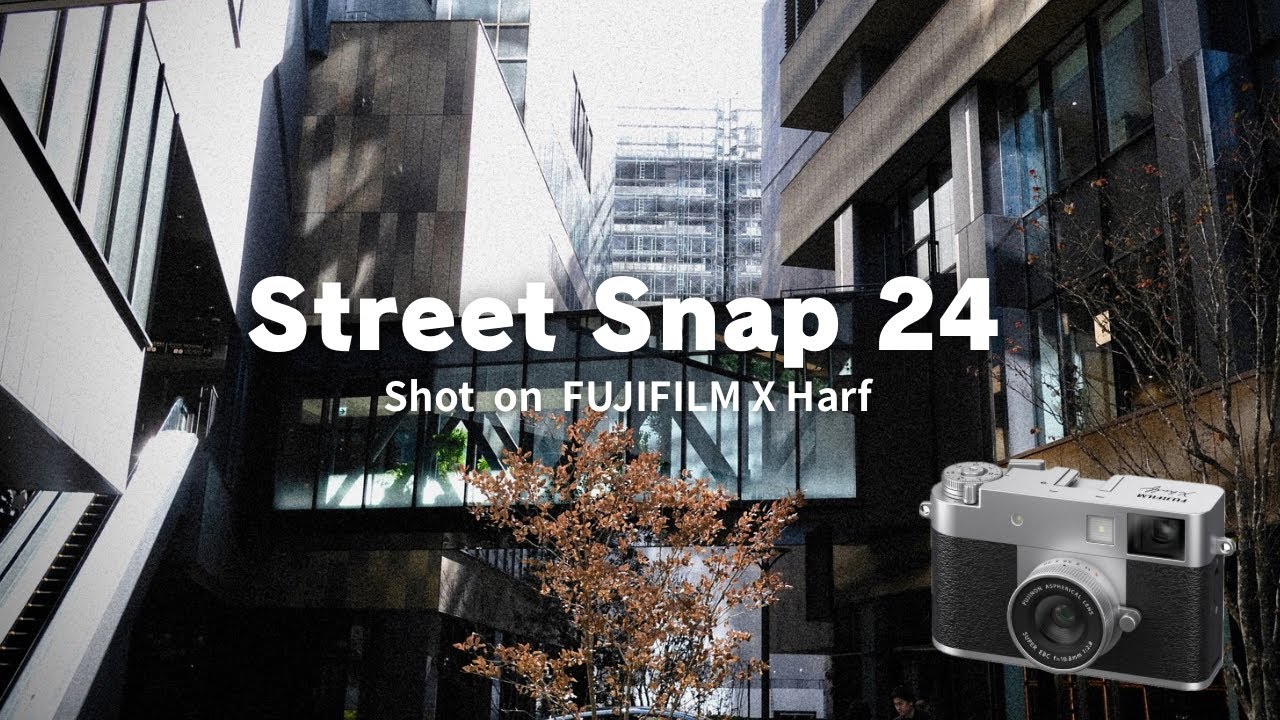 Street Snap 24 / Shot on FUJIFILM X Harf / Photowalk in Umekita,Osaka Japan