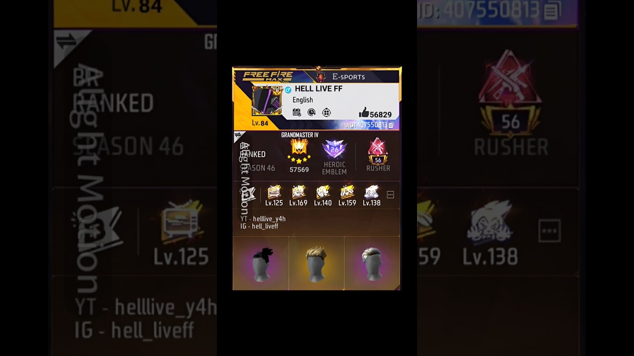 HELL LIVE FF ❤️ | comment Karo apni UID 