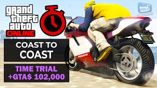 Gta Online Time Trial - Coast To Coast Under Par Time