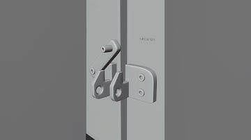 Automatic Gate Latch System #shorts Automatic door lock \\ #ideas Wooden gate latch #gatelatch