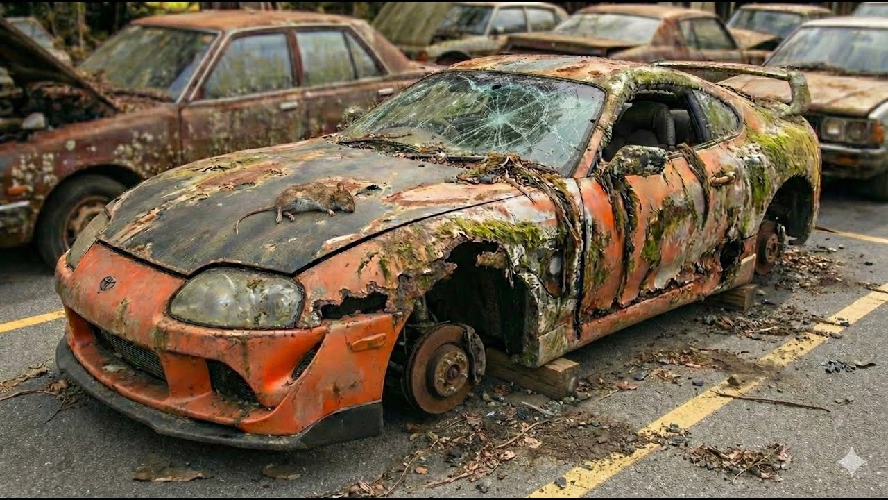 Government F&F Toyota Supra MK4 Full ASMR Restoration | Abandoned to Showroom Rebuild