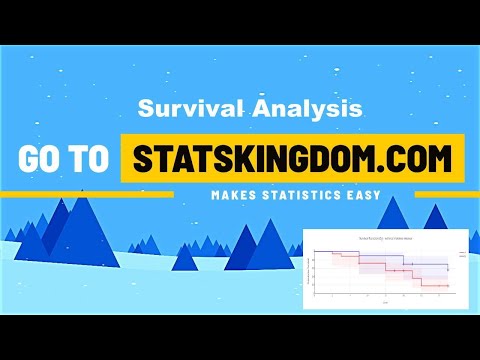 Survival Analysis  - Kaplan-Meier free online tool