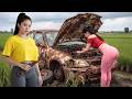 Genius Girl Restores Abandoned Honda Civic - Incredible Restoration!