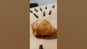 We heat up food using laser pointers