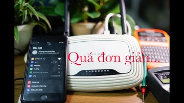 Hướng dẩn cách cấu hình cài đặt đổi mật khẩu wifi Tp-Link