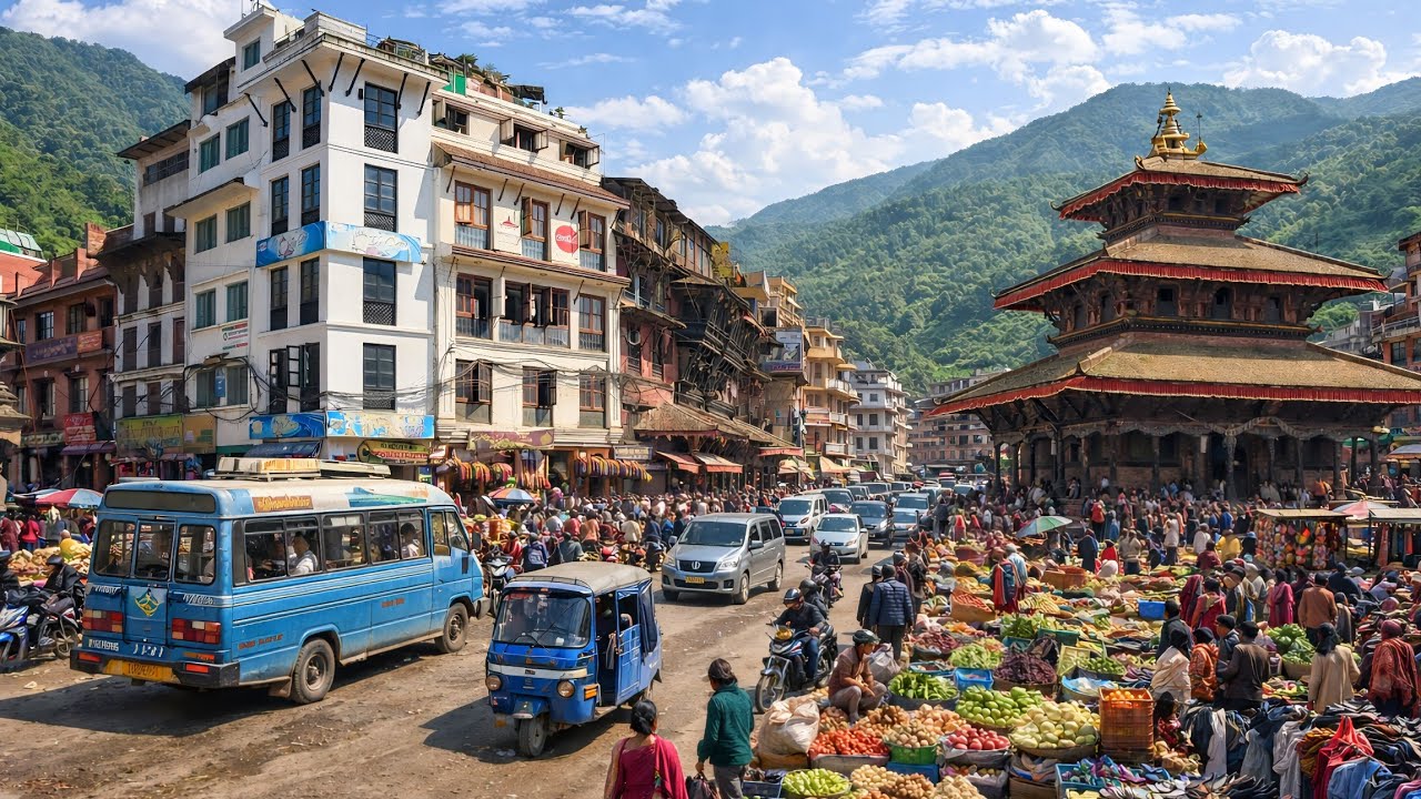 Crowd but Beautiful - Kathmandu City | Nepal city life 2026