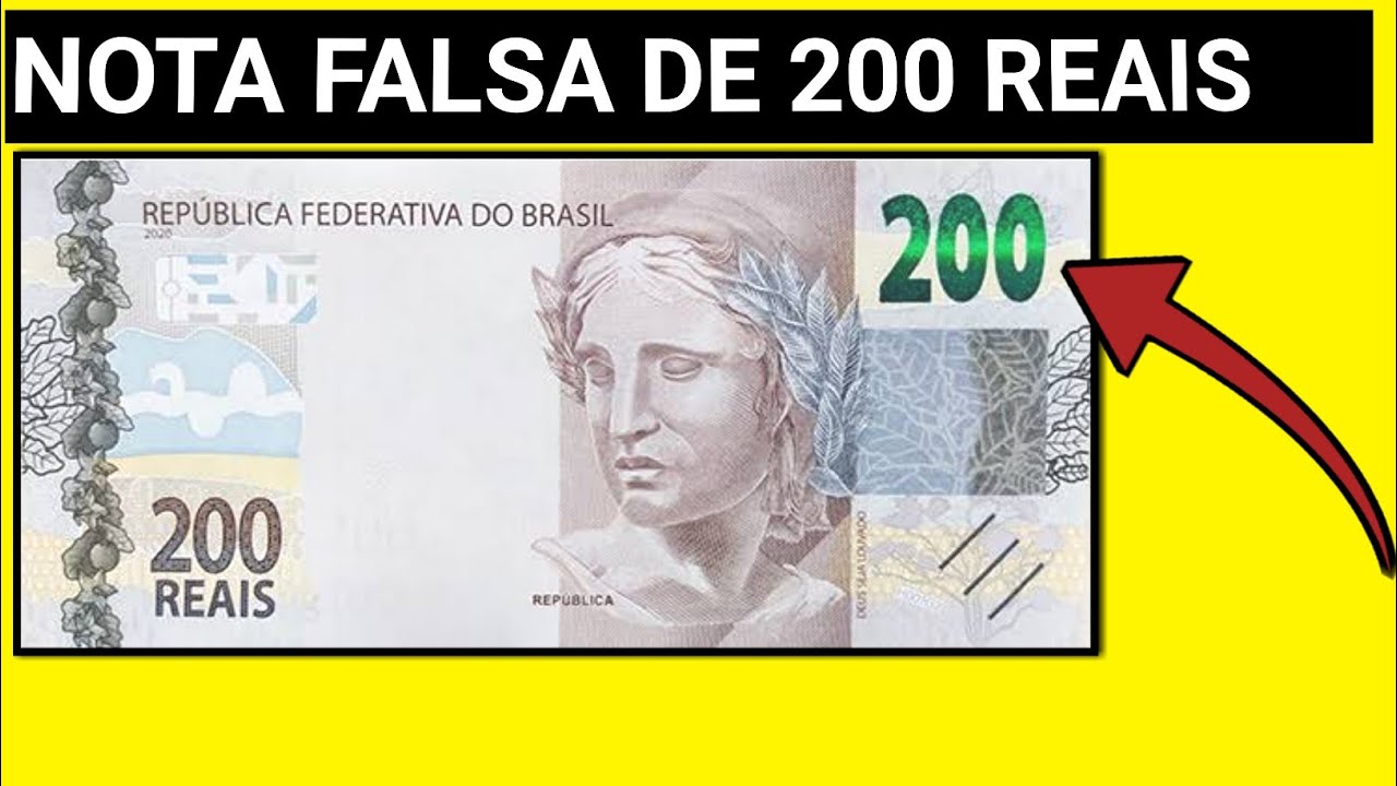 Nota de 200 reais: saiba sobre a nota e como saber se é verdadeira