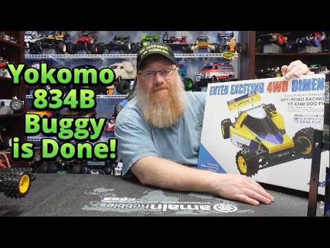 Yokomo 834B Dog Fighter buggy is done - YouTube