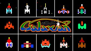 Galaxian  Versions Comparison