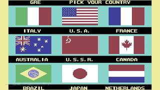 Summer Games II from 1985 - Summer Olympiad's Return (C64 Games)
