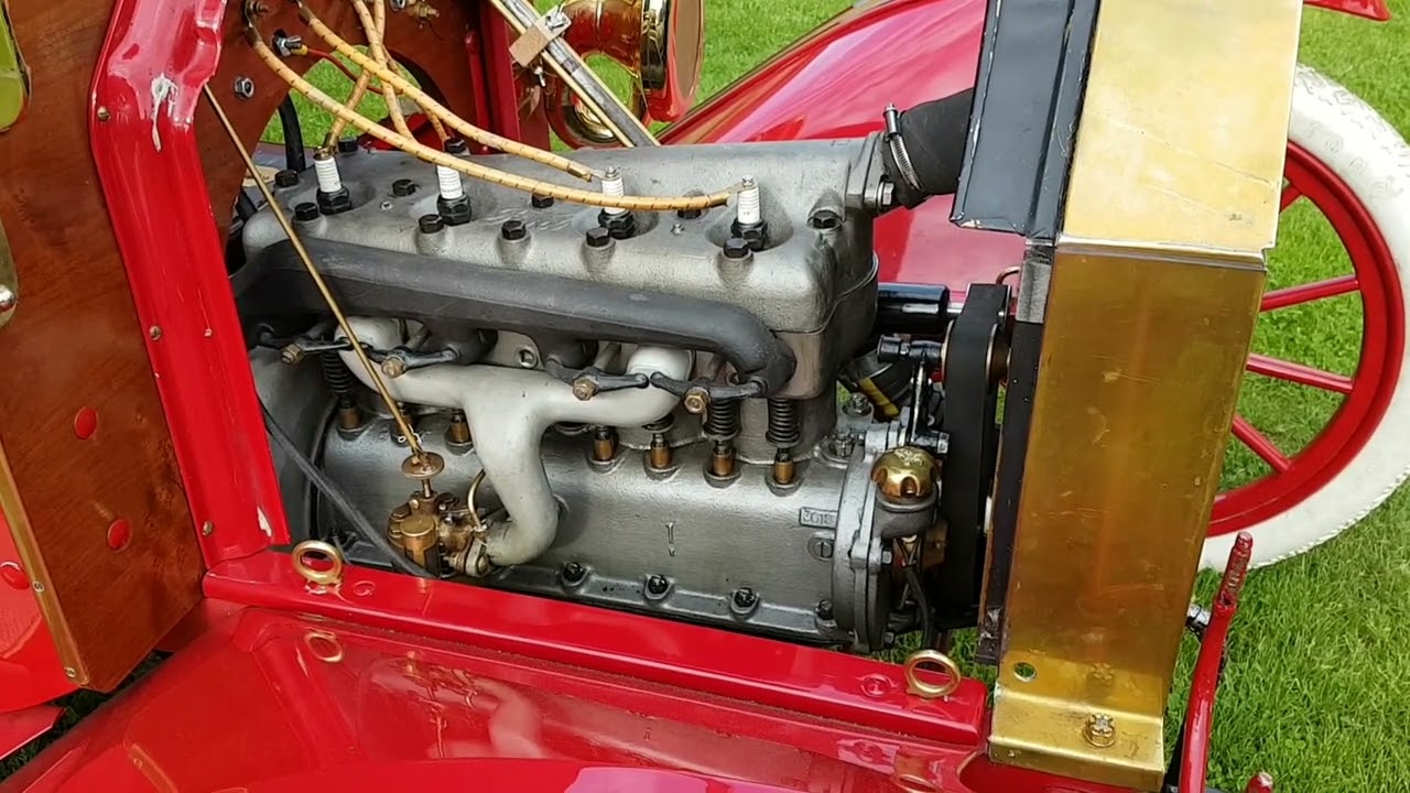 Ford Model T 1909  engine 3018 running