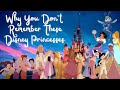 Why you forgot about these disney princesses