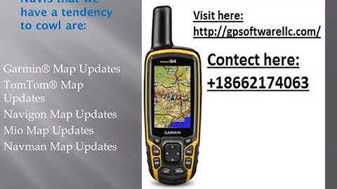 TomTom Navigon Mio Map Navman Garmin GPS Update