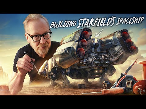 Adam Savage Builds a REAL Starfield Starship!