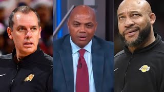 Charles Barkley on the people who wants Darvin Ham and Frank Vogel to get fired | inside the NBA
