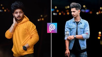 Realistic Bokeh Effect Photo Editing in PicsArt |  Night Bokeh Effect Photo Editing Tutorial