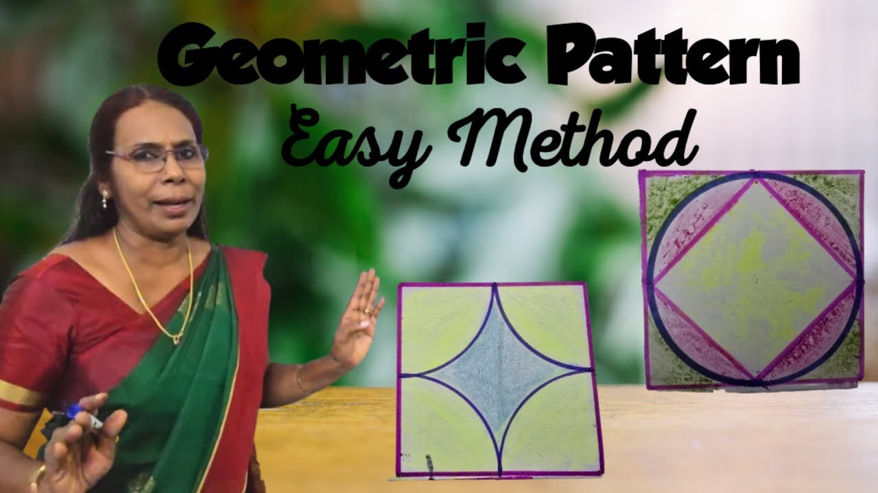 Geometric Patterns easy Method|how to draw geometrical patterns|Club ...