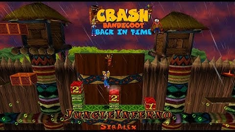 Crash Bandicoot - Back In Time Fan Game: Custom Level: Jungle Inferno By SirAlex