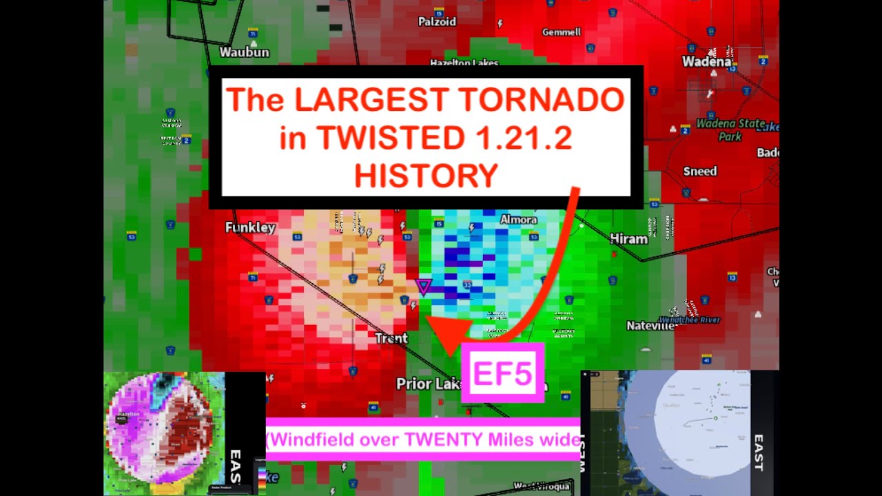 The BIGGEST Tornado in Roblox Twisted 1.21.2 History! It hit the ENTIRE ...