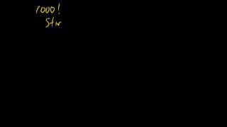 Using logs for calculating large exponents and factorials