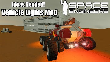 Space Engineers Programming: Vehicle Lights Script!