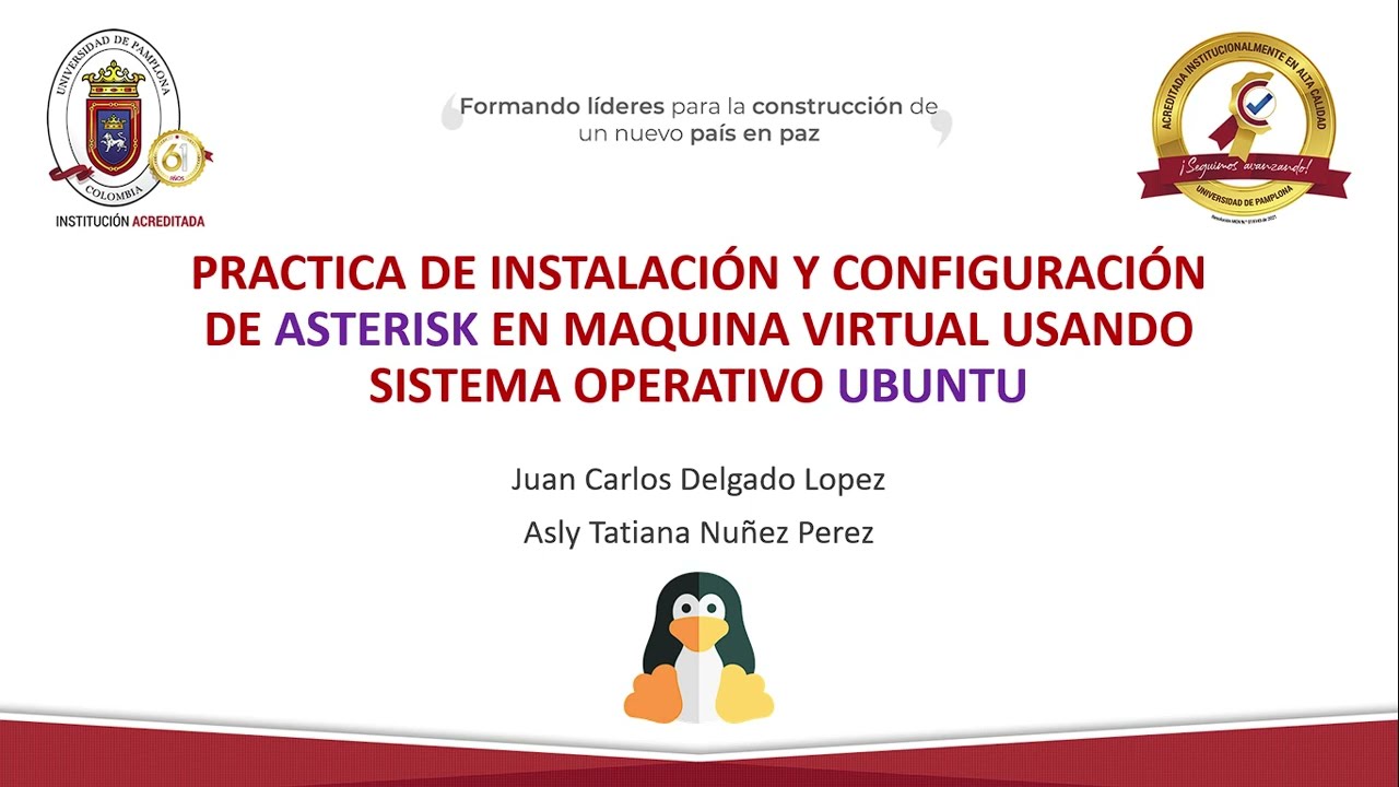 practica de configuración y instalación de asterisk en Ubuntu YouTube practica de configuración y instalación de asterisk en Ubuntu YouTube