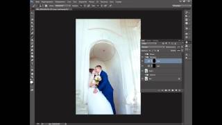 Обработка свадебной фотографии базовыми инструментами Обработка свадебной фотографии базовыми инструментами
