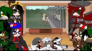 || Jurassic world Dino react to Jurassic Park 3 in 1 minutes ||/ part 1/6 || gacha universal ||