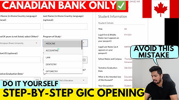 HOW TO OPEN GIC ACCOUNT? | STEP BY STEP GUIDE 🇨🇦 | CIBC BANK GIC | DO IT YOURSELF - In Hindi