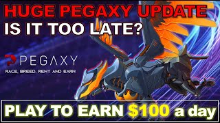 Pegaxy Update - VIS Mint/Burn ratio, PGX Price Prediction, Racing & Breeding Cooldown, Pega Burning!