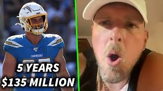 Pat McAfee Reacts To Joey Bosa's MASSIVE Contract