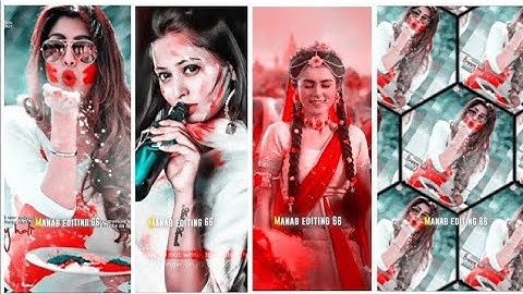 Holi Status Video New Trending Style 😇 Hindi DJ Remix Song 🎧 XML File  Alight Motion Video Editing