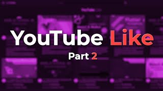 Nodejs, Ejs, Javascript - YouTube Like Clone Part 2.