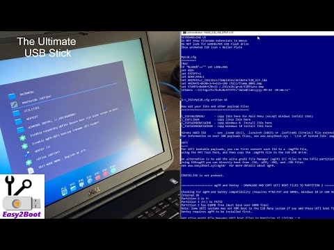  Creating the ultimate USB drive using easy2boot